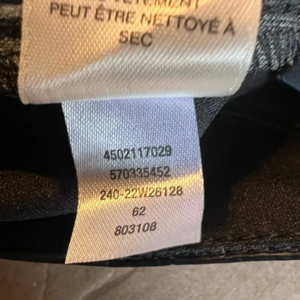 White House Black Market Black Faux Leather Leggings